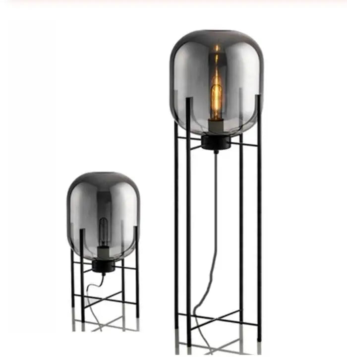 Modern home deco lighting Nordic floor lights LED living room standing fixtures Glass illumination bedroom floor lamps