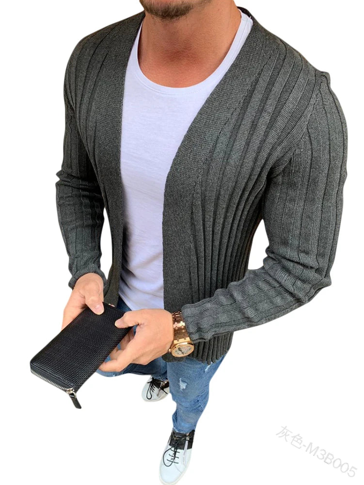 Sweater Men 2021 New Short Open Chest Men's Sweater Ropa De Invierno Sweater Men Men Clothing Winter Sweater Men