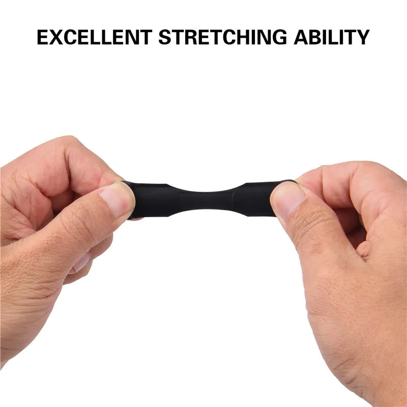 7pcs Rubber to Fishing reel Protection base mat pad elastic Fishing reel rubber cover Protect for fishing tackle equipment