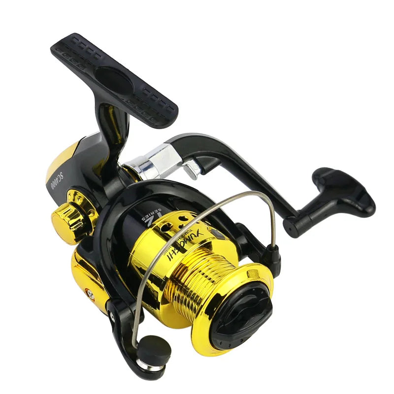 1000-7000 Series Fishing Reel Plastic plating 12BB Left/Right Hand Metal Spool Spinning Wheel for Sea Fishing Carp Fishing