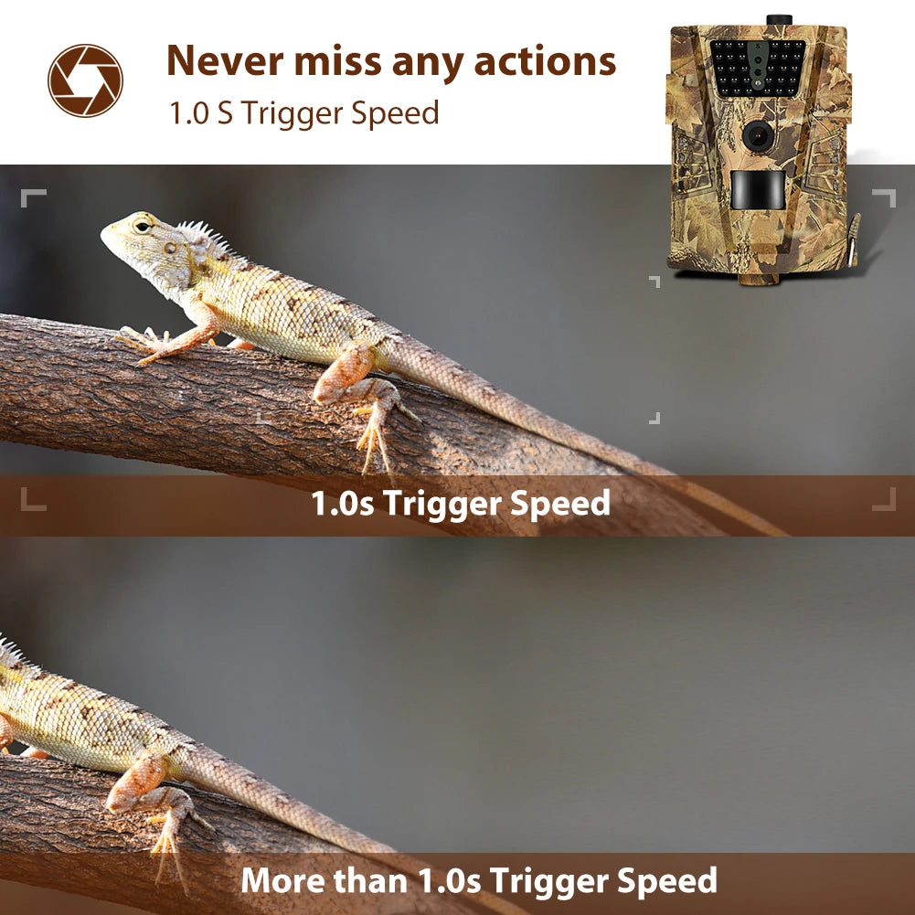 12MP 1080P Trail Hunting Camera Wildcamera Wild Surveillance Night Vision Wildlife Scouting Cameras Photo Traps Track HT001B