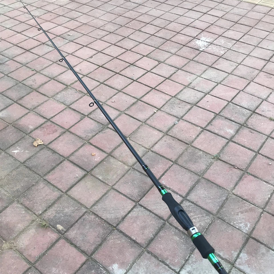 lowest price1.8m 2.1m 2.4m 2.7m Portable Telescopic Fishing Rod carbon rod M power Spinning Casting Rod Pole Fishing Tackle