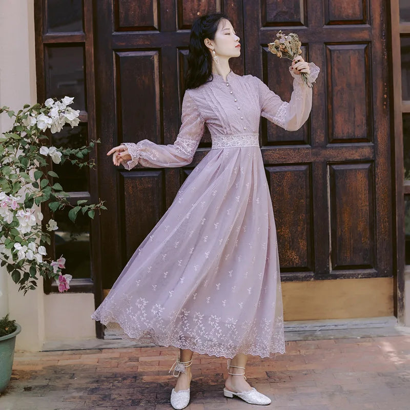 2020 new fashion women's clothing Vintage dress women