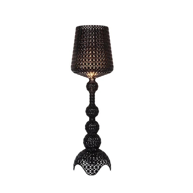 Kartell Kabuki Italian Hollow Floor Lamp Modern Dimming LED Standing Light Living Room Bedroom Home Decor Acrylic Corner Light