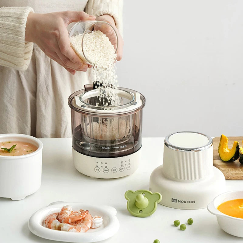 350ml Food Processor Electric Blender Mixer Baby Food Supplement Machine Meat Grinder Food Cooking Blenders Steamer 220V