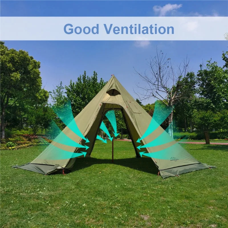 Air Tents Outdoor Camping Waterproof Rain Covers Family Double Layer One Touch Tent for Tourism Glamping Luxury Garden Gazebos