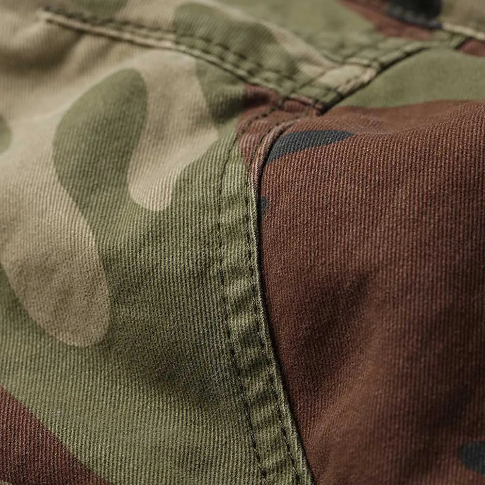 Military Army Cargo Pants Man Pockets Pants Loose Baggy Camouflage Plus Size Trousers Men Clothing