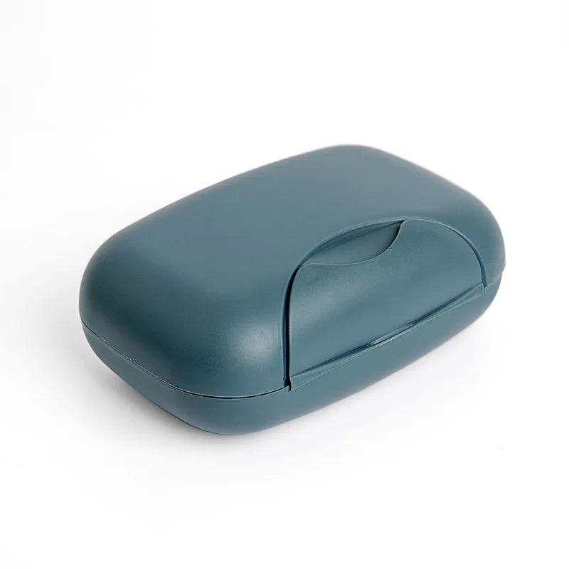 Travel Soap Box Four Colors Waterproof Leak Proof Stylish Compact Easy To Carry Bathroom Storage Sealed Box Portable Soap Dish