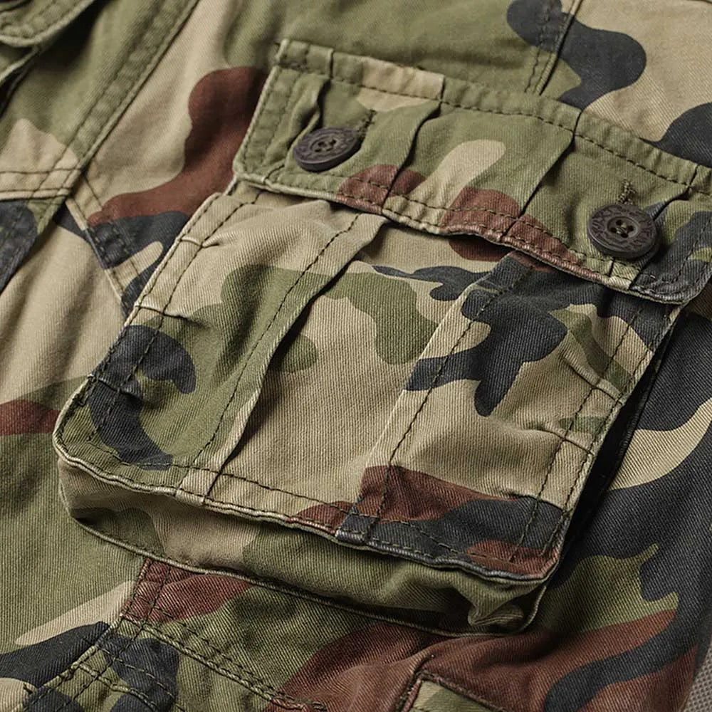 Military Army Cargo Pants Man Pockets Pants Loose Baggy Camouflage Plus Size Trousers Men Clothing