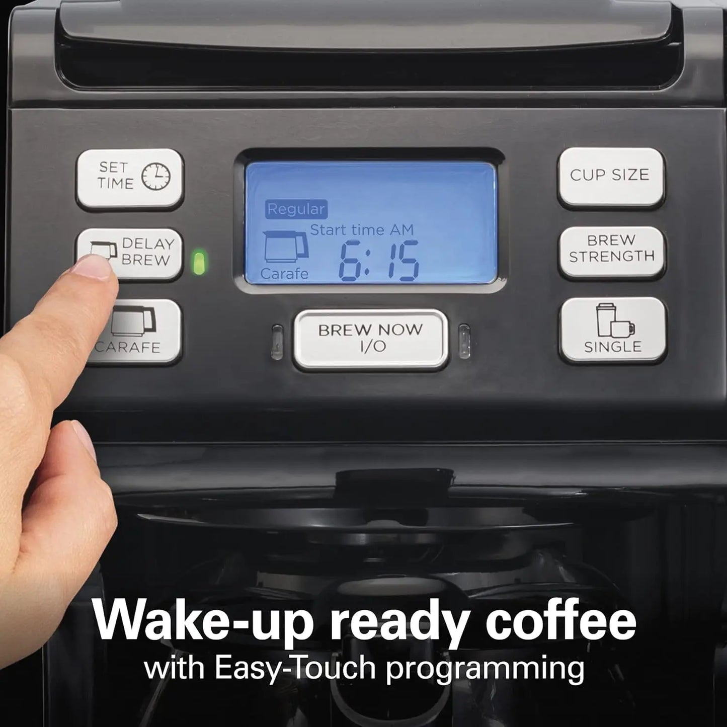 FlexBrew 3-person 2-way coffee maker, compatible with K-cup pods or ground, combination, single cup, quick brew