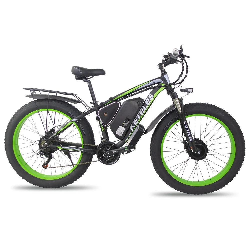 €1412 Euro E-Bike 2000W Motor EU Stock Fast Delivery 10 Days 26" Fat Tire 2x1000W Dual Motor 23AH Lithium Battery Electric Bike