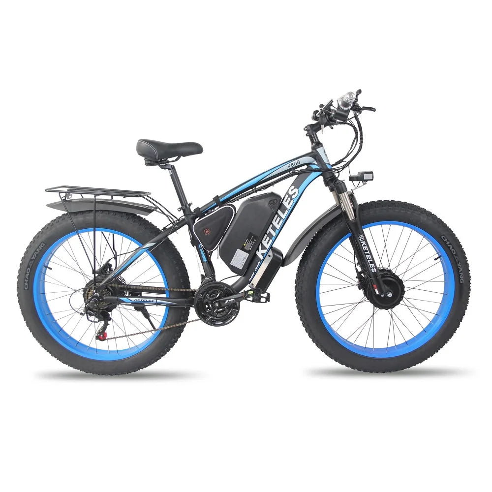 €1412 Euro E-Bike 2000W Motor EU Stock Fast Delivery 10 Days 26" Fat Tire 2x1000W Dual Motor 23AH Lithium Battery Electric Bike