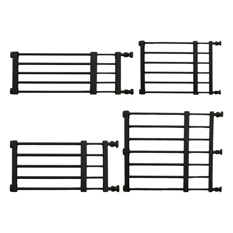 Puppy Gates For The House Household Punch Free Stretchable Pet Barrier Small Medium Dogs Bedroom Barrier For Home Titanium Steel
