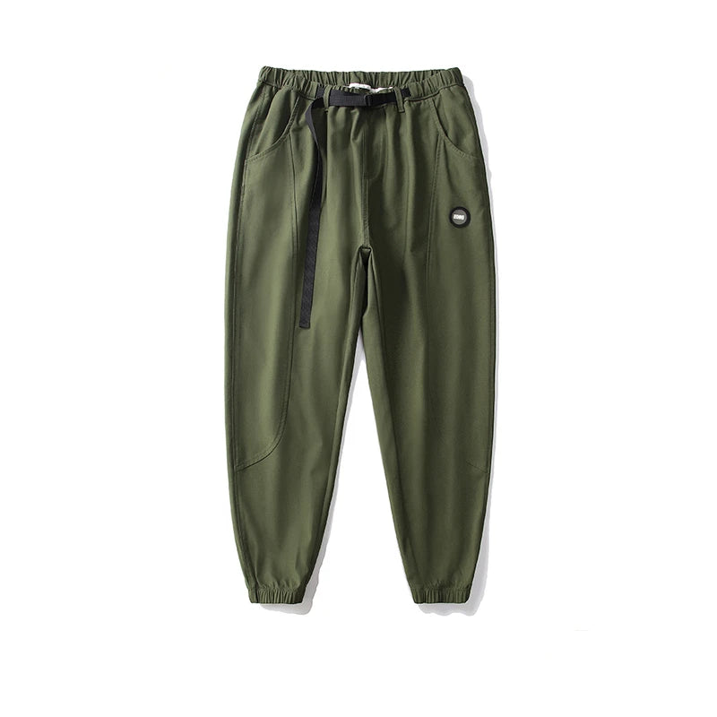 Plus Size Japanese Streetwear Casual Cargo Pants Men Clothing Harajuku Loose Joggers Fashion Trendy Oversize Trousers Male